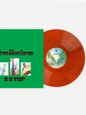 ZZ Top Tres Hombres LP ~ Exclusive 180g Colored Vinyl (Hot Sauce) ~ Brand New!
